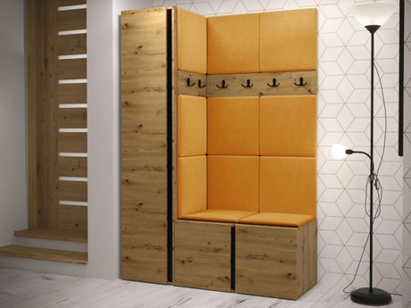 Meuble d'entrée Pinis IX (Chêne Artisan)