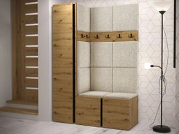 Meuble d'entrée Pinis IX (Chêne Artisan)