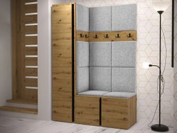 Meuble d'entrée Pinis IX (Chêne Artisan)