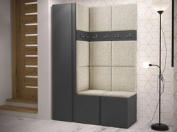 Meuble d'entrée Pinis IX (Graphite)