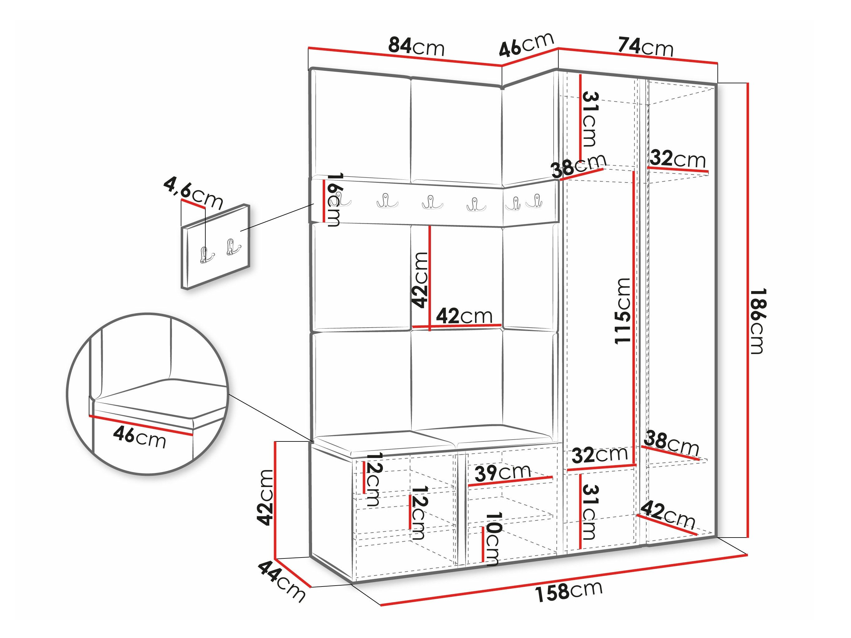 Meuble d'entrée Pinis X (Manila 02)