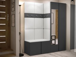 Meuble d'entrée Pinis X (Faux cuir Soft 017)