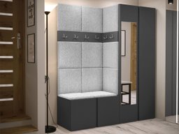 Meuble d'entrée Pinis X (Graphite)