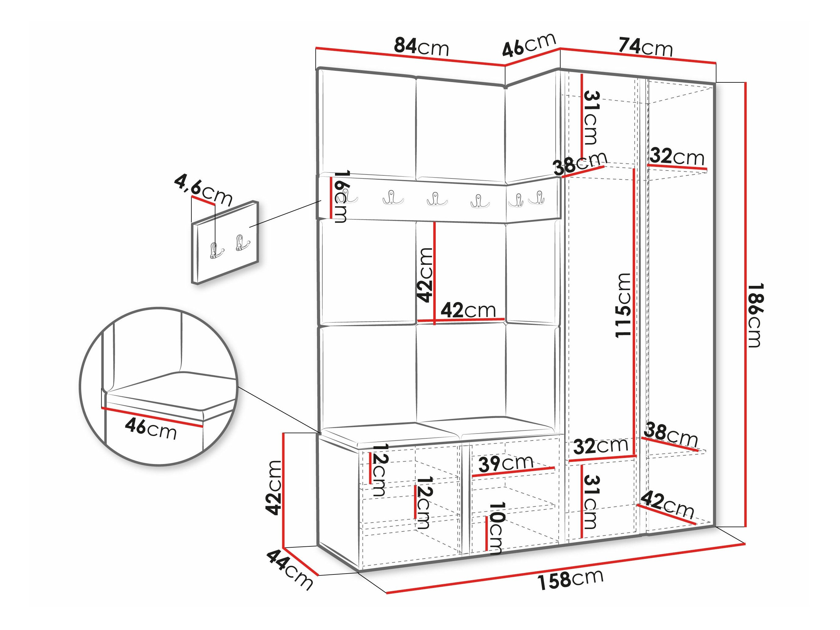 Meuble d'entrée Pinis X (Manila 02)