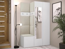 Meuble d'entrée Pinis XXVI (Blanc)