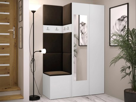 Meuble d'entrée Pinis XXVI (Blanc)