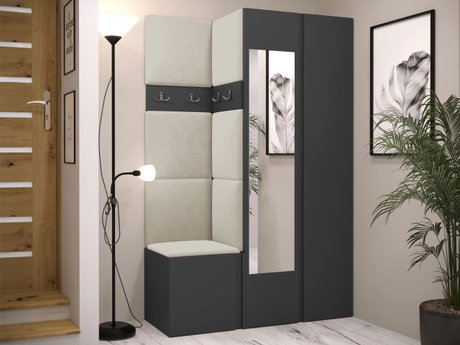 Meuble d'entrée Pinis XXVI (Graphite)