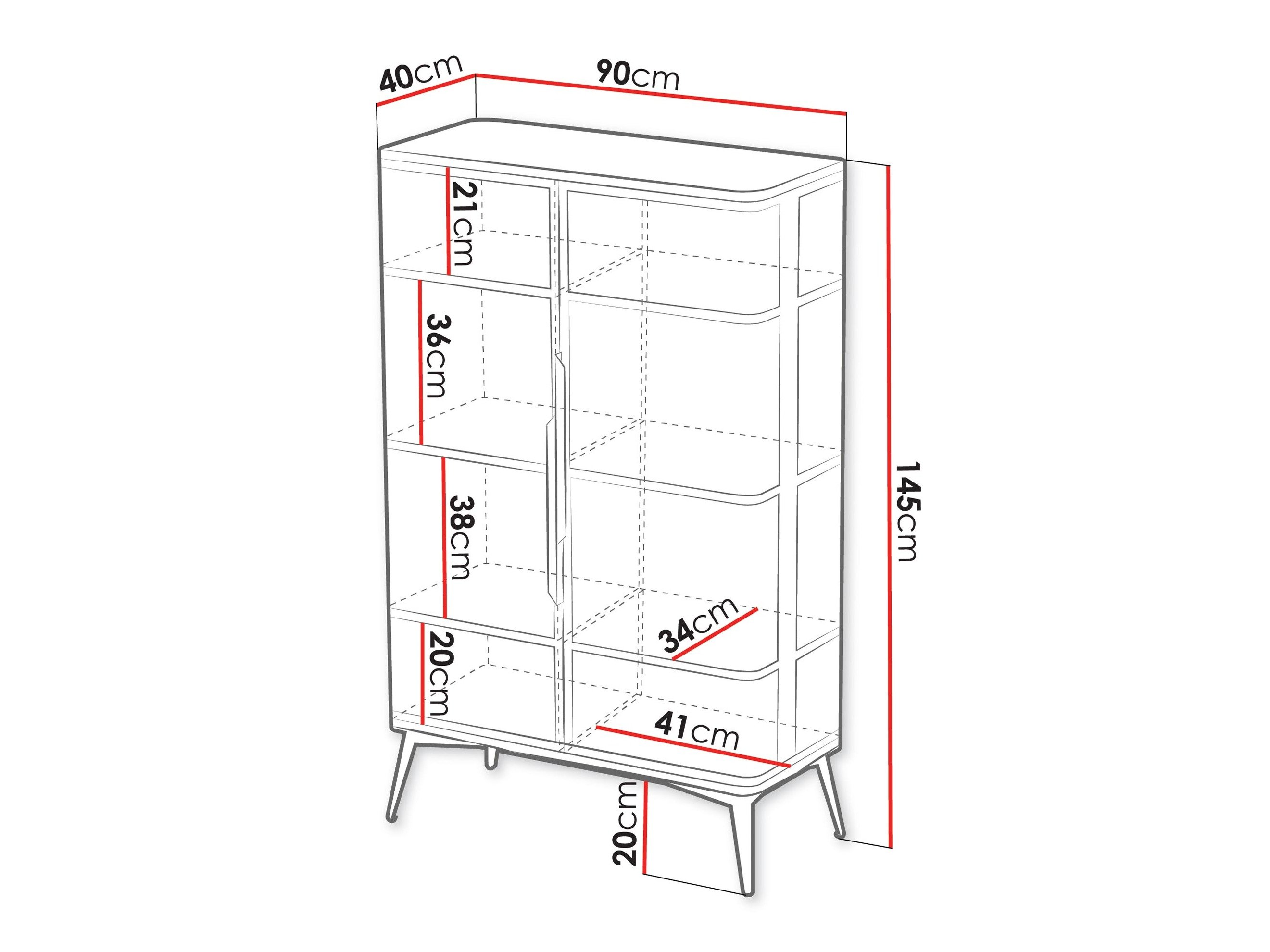 Étagère Camfelo 103 (Cachemire)