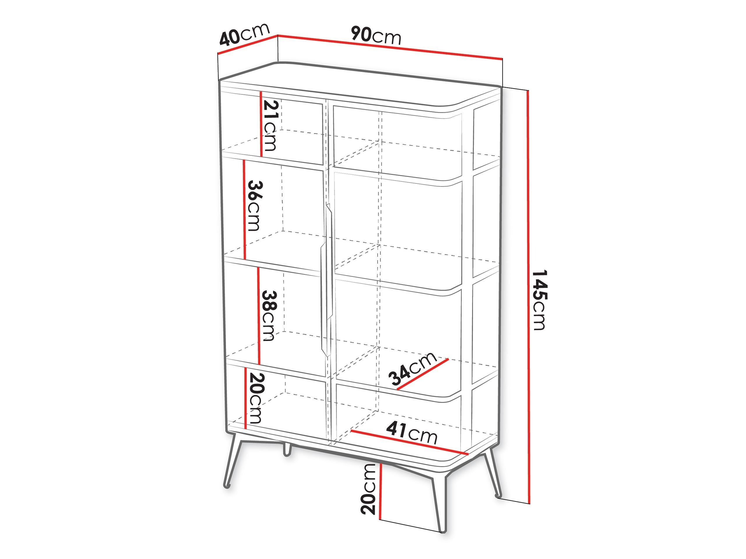 Étagère Camfelo 103 (Noir)