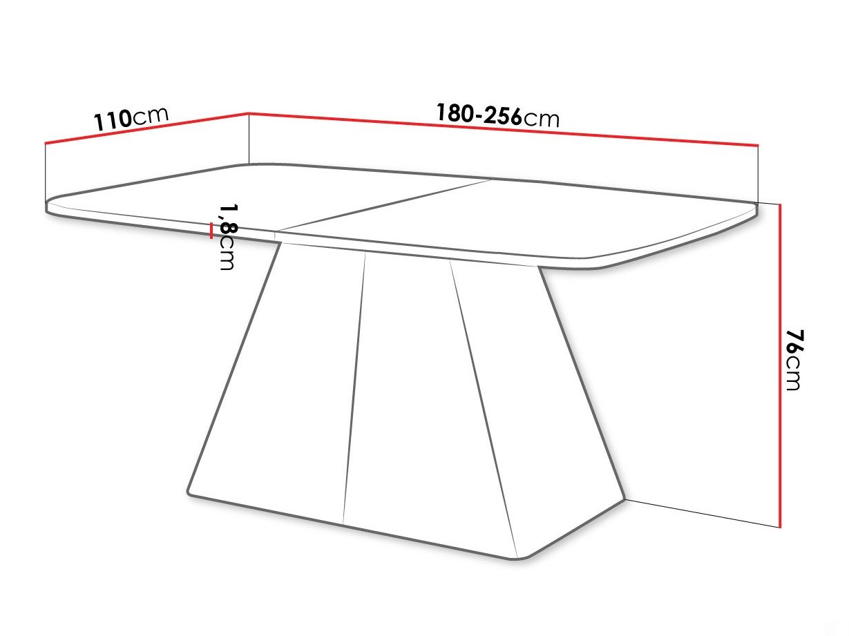 Table Oswego 169 (Cachemire)