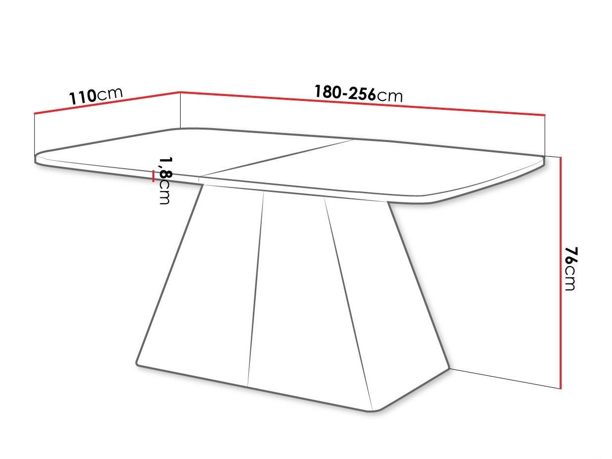 Table Oswego 169 (Noyer)