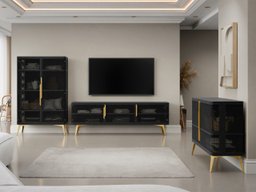 Ensemble de salon Camfelo 104 (Noir)