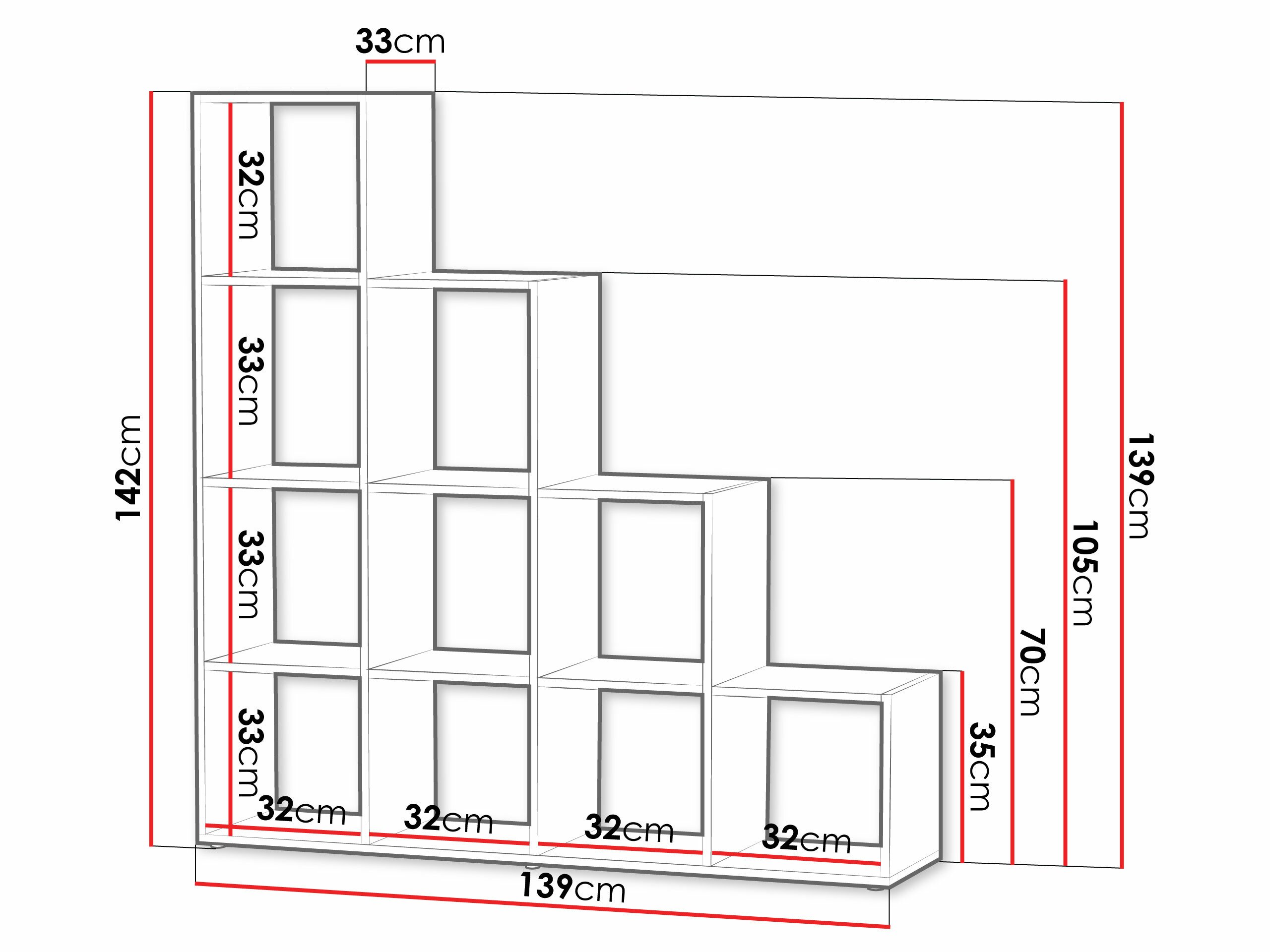 Étagère Lexicon I (Sonoma chêne)