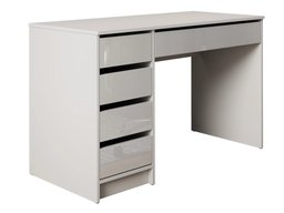 Bureau Comfivo Terros I (Blanc + Blanc brillant)