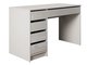Bureau Comfivo Terros I (Blanc + Blanc brillant)