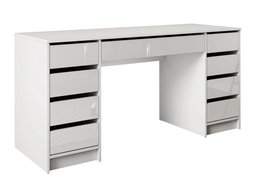 Bureau Comfivo Terros II (Blanc brillant + Blanc)