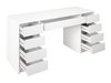 Bureau Comfivo Terros II (Blanc brillant + Blanc)