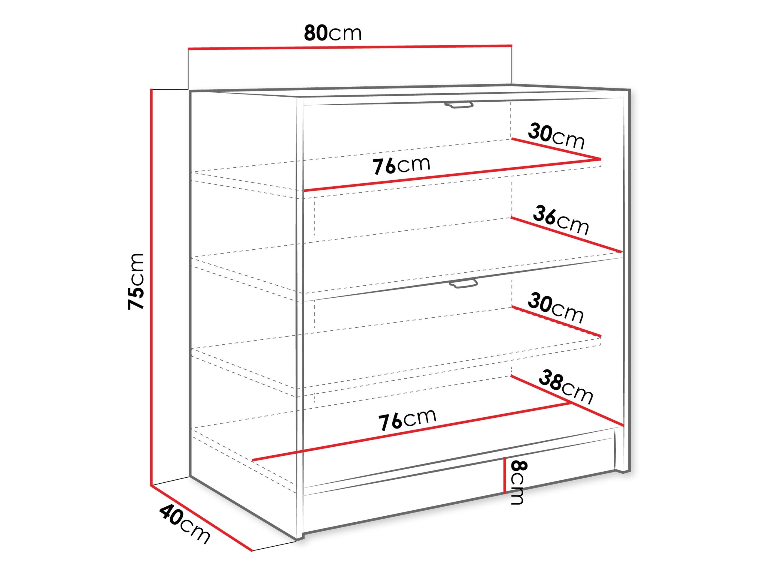 Meubles à chaussures Comfivo Velal II (Beige)