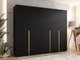Armoire Hartford 582 (Noir)