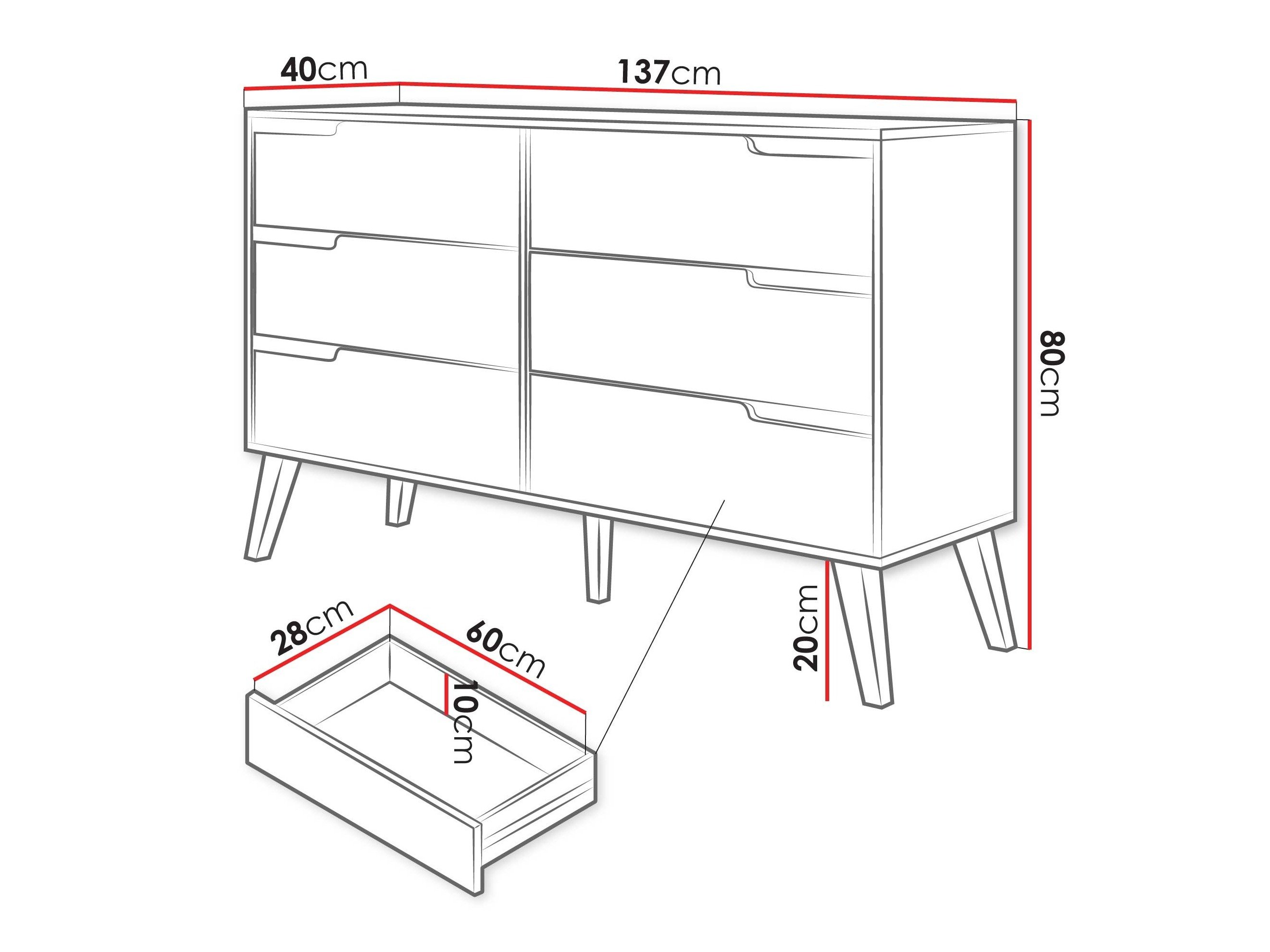 Commode Elbtive 103 (Cachemire)