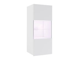 Armoire murale Remus I (Blanc + Blanc brillant)