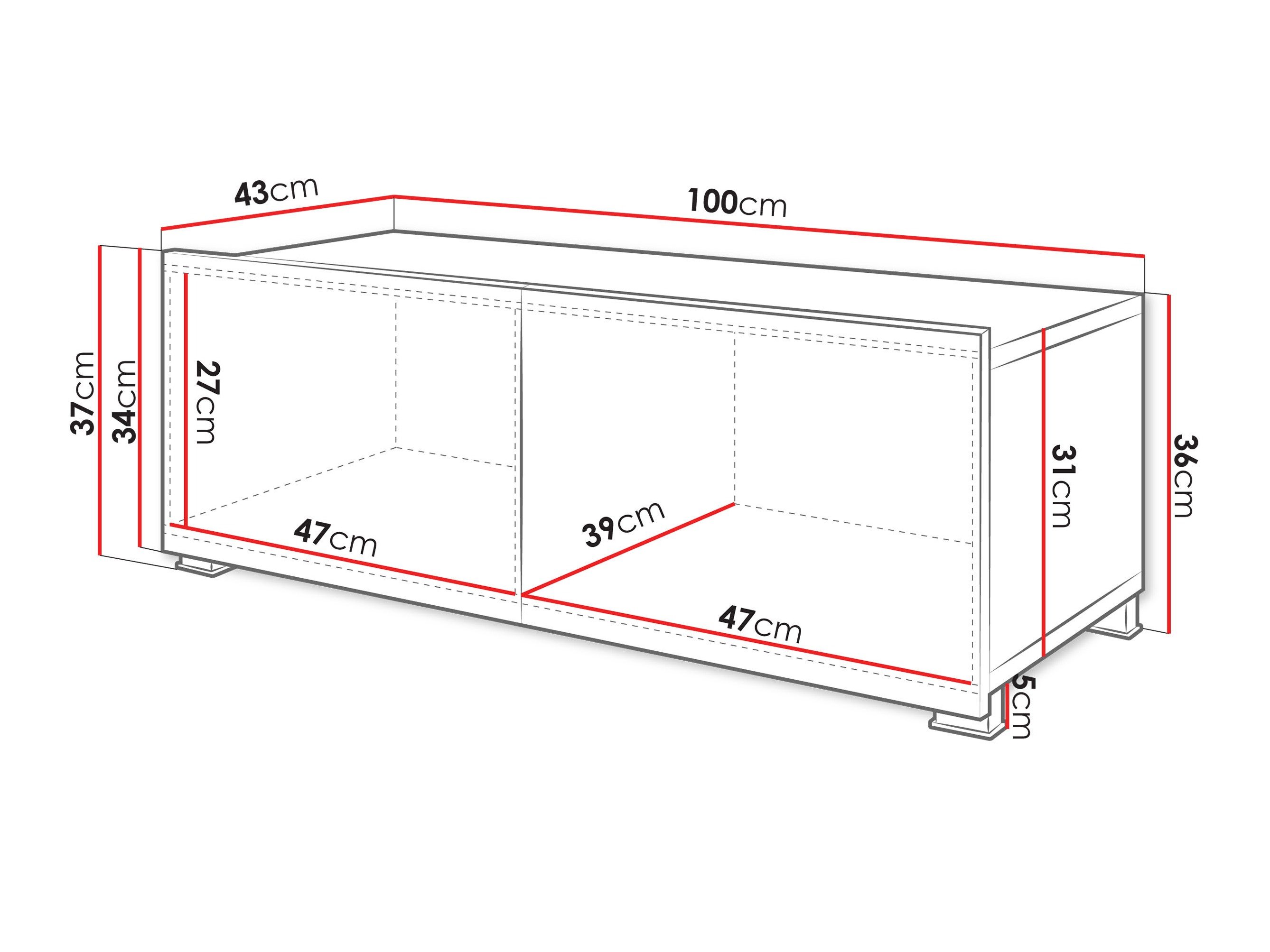 Meuble TV Remus I (Cachemire)