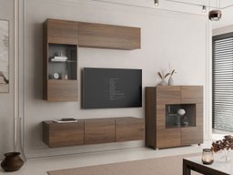 Ensemble de salon Remus III (Noyer)