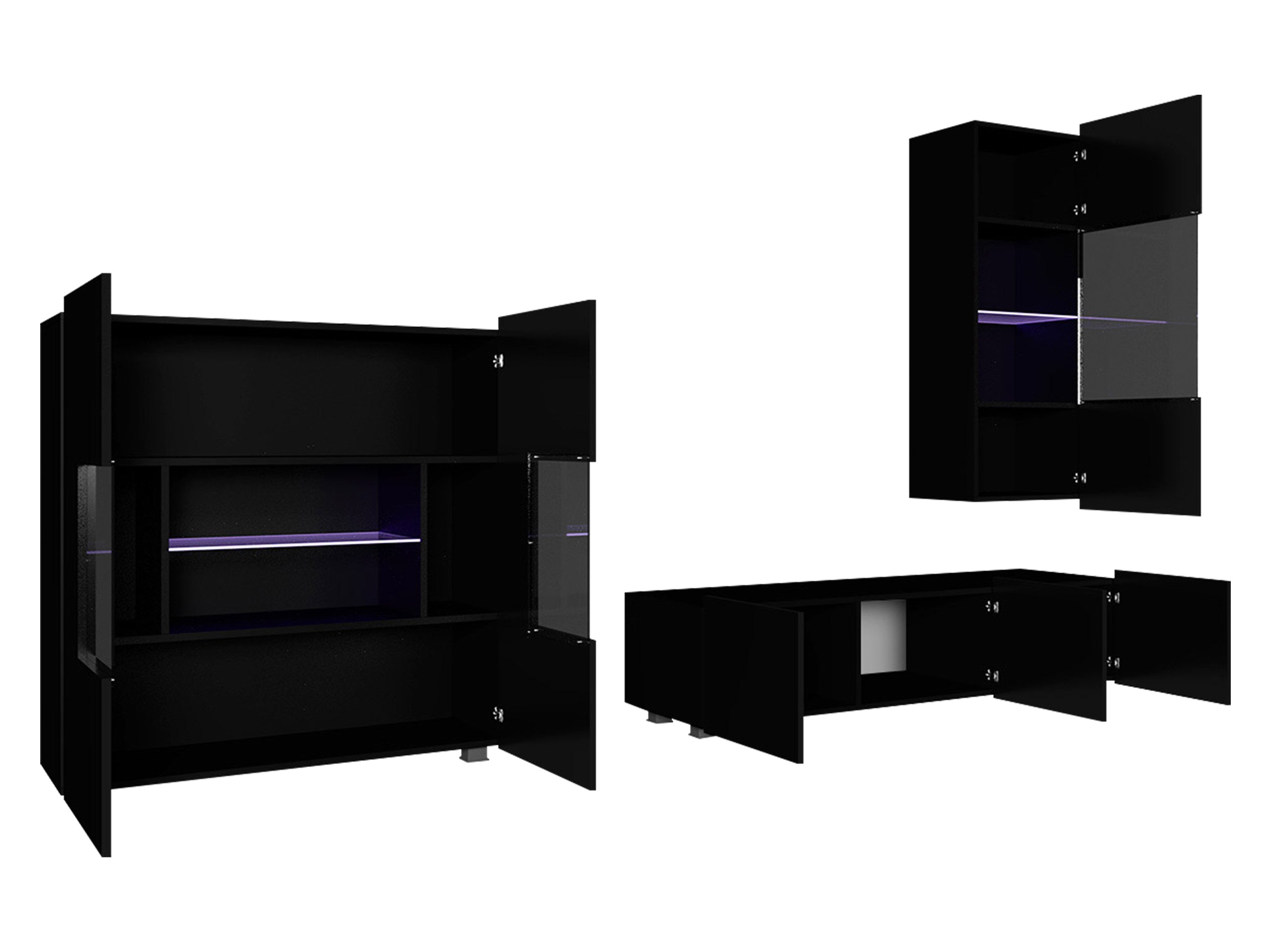 Ensemble de salon Tivdalu 111 (Noyer)