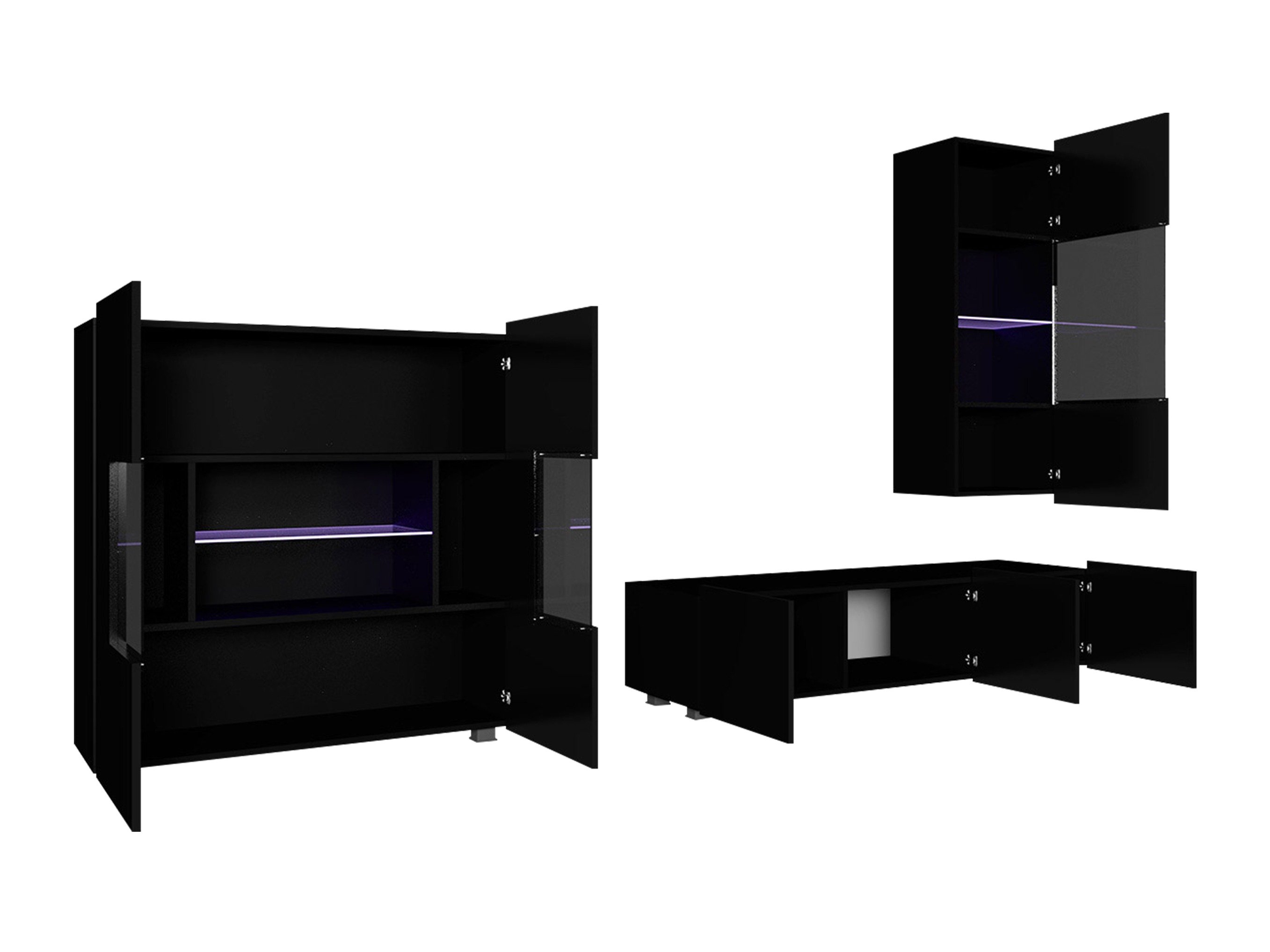 Ensemble de salon Tivdalu 111 (Noyer)