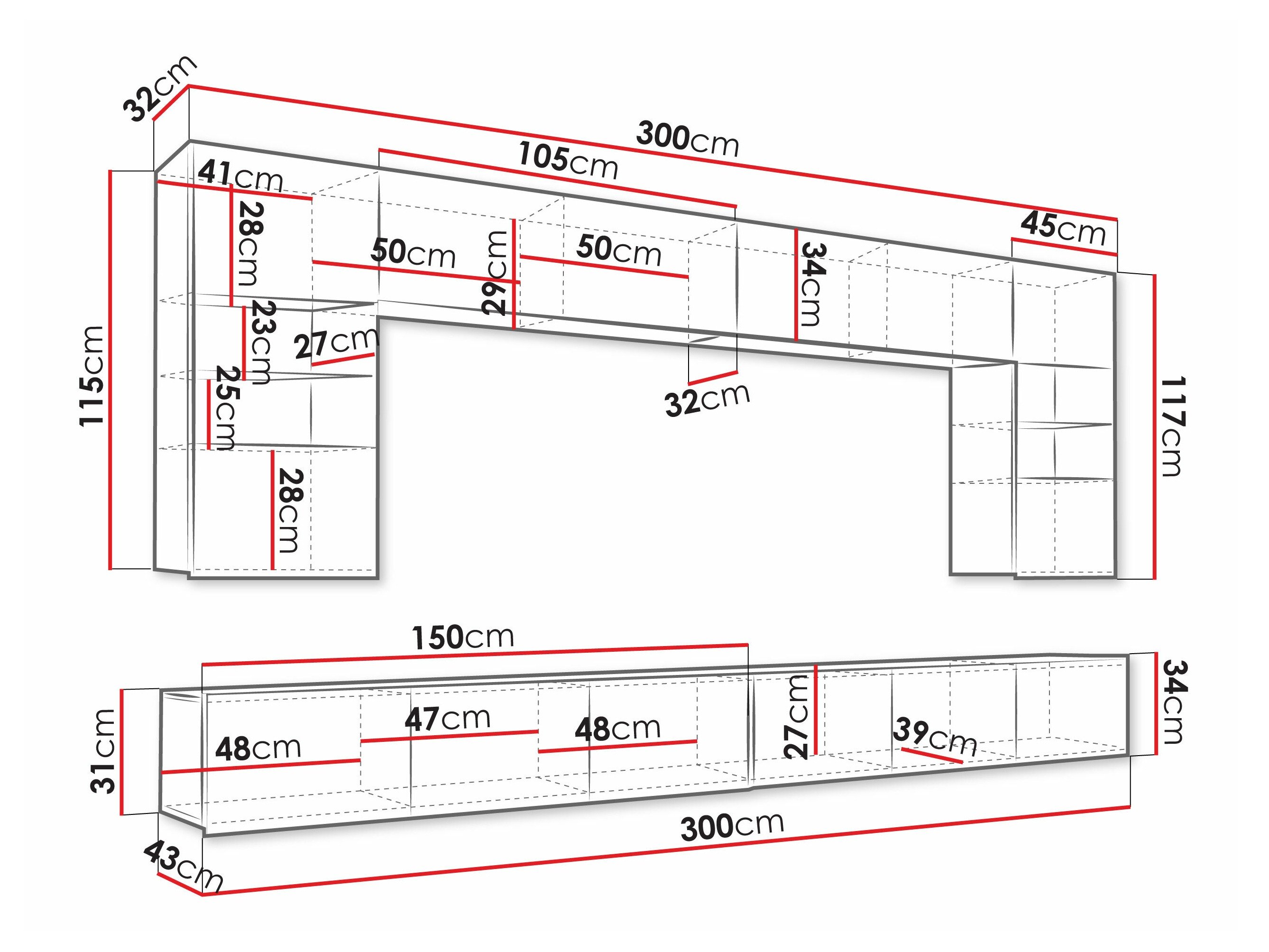 Ensemble de salon Remus I (Chêne doré)