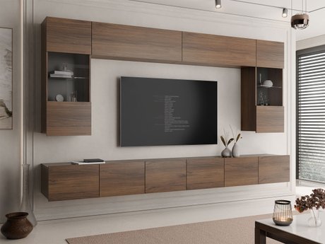 Ensemble de salon Remus I (Noyer)