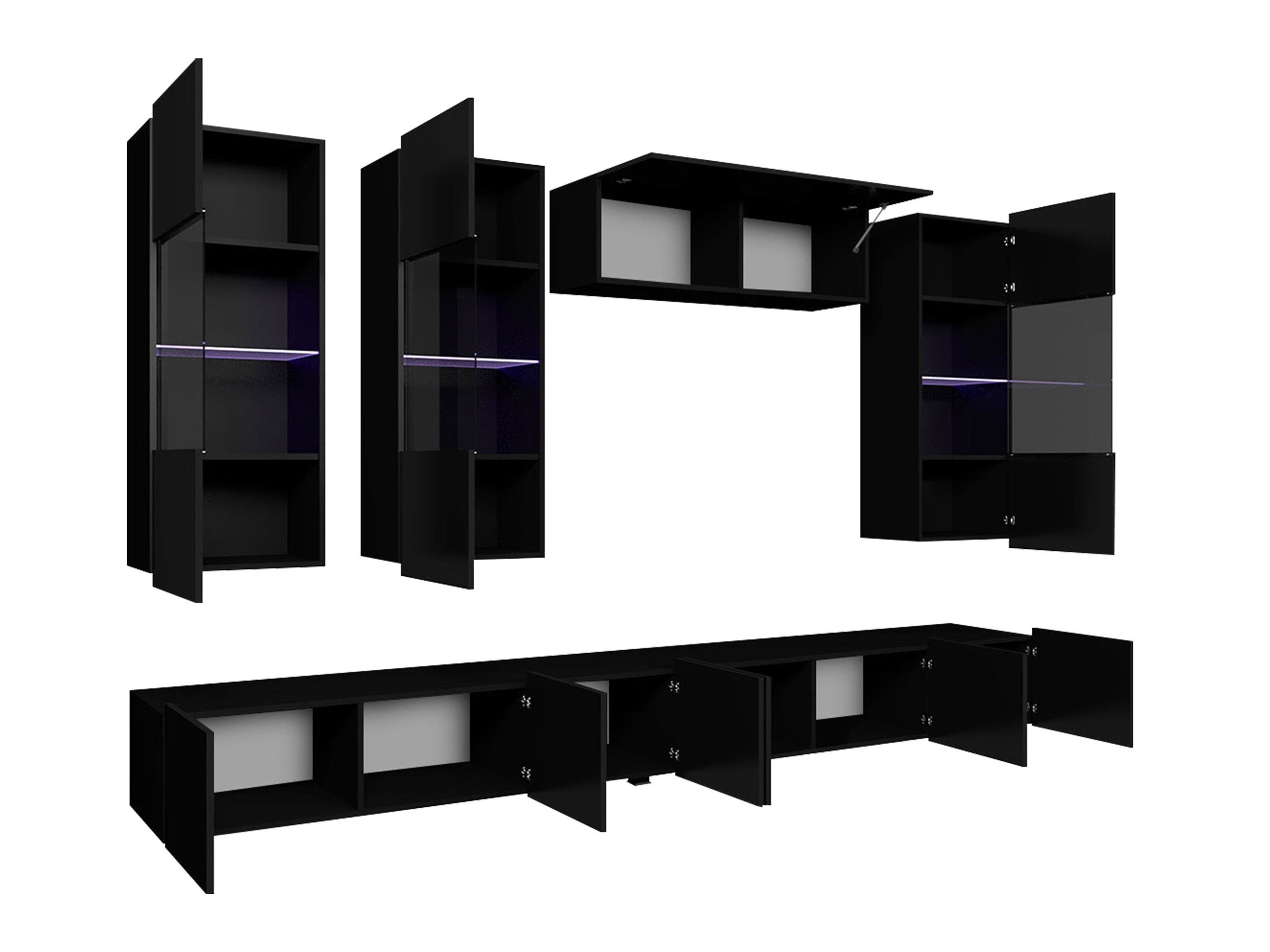 Ensemble de salon Remus V (Noyer)