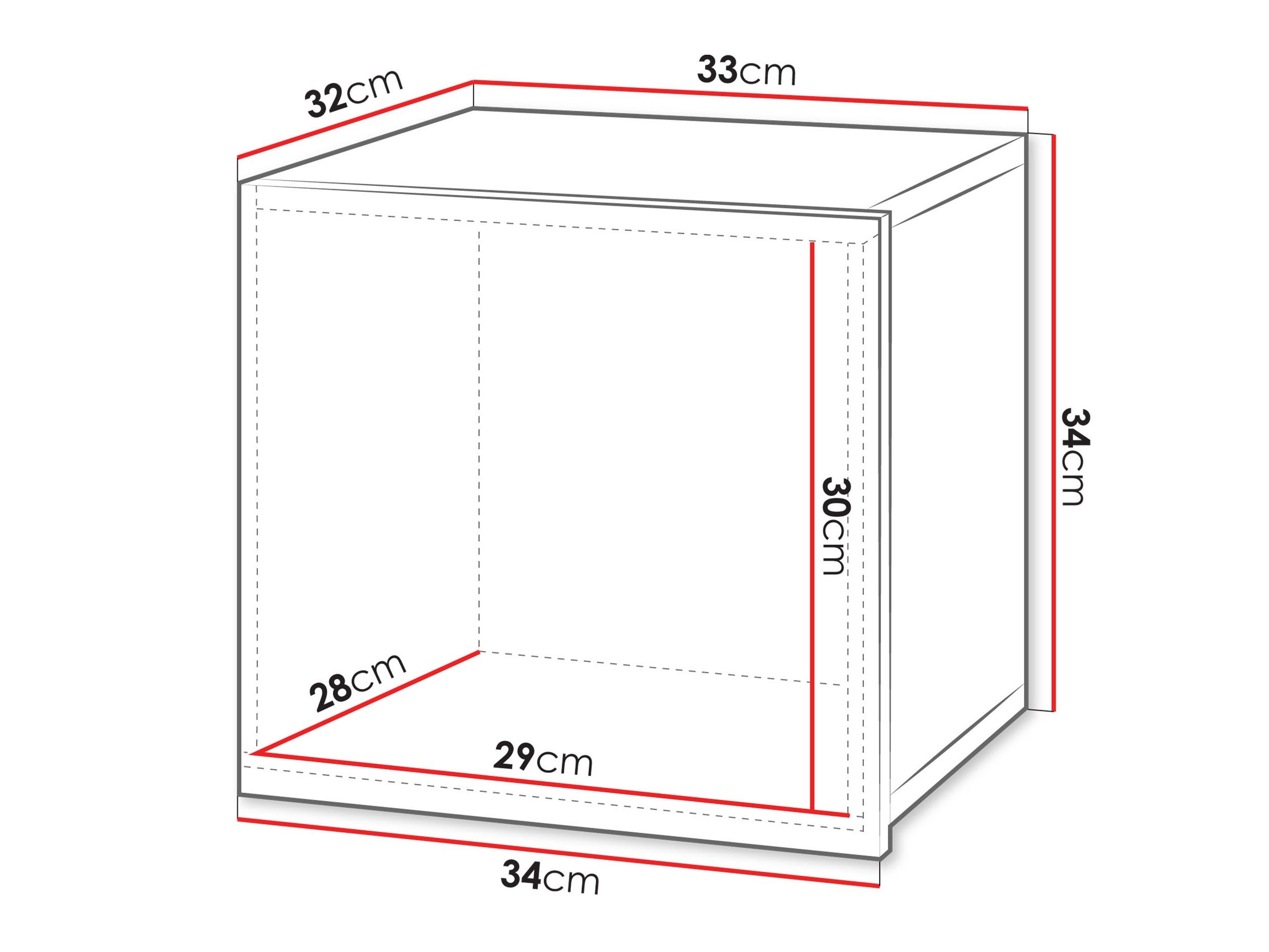 Armoire murale Remus II (Blanc + Blanc brillant)