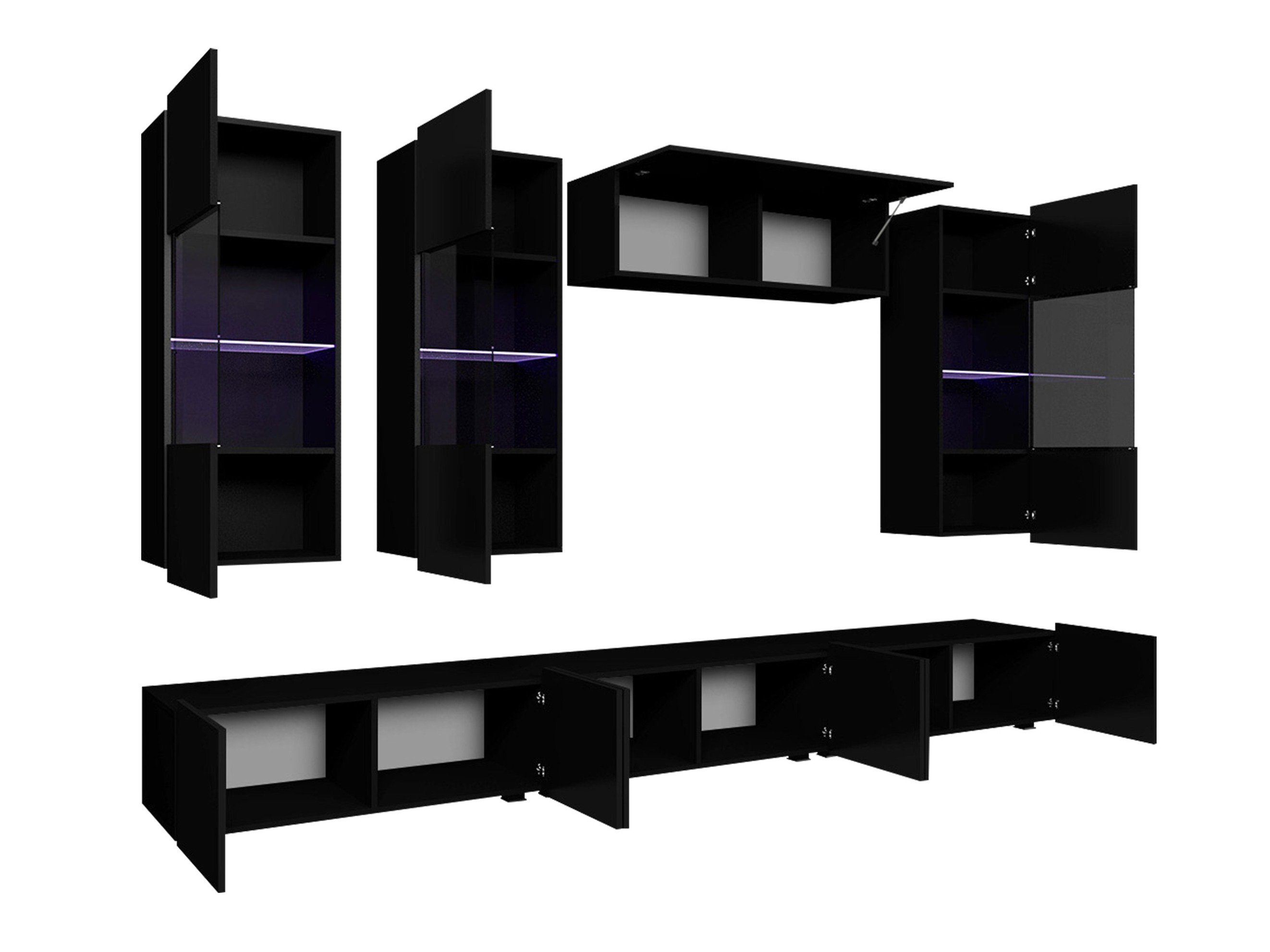 Ensemble de salon Remus XI (Chêne doré)