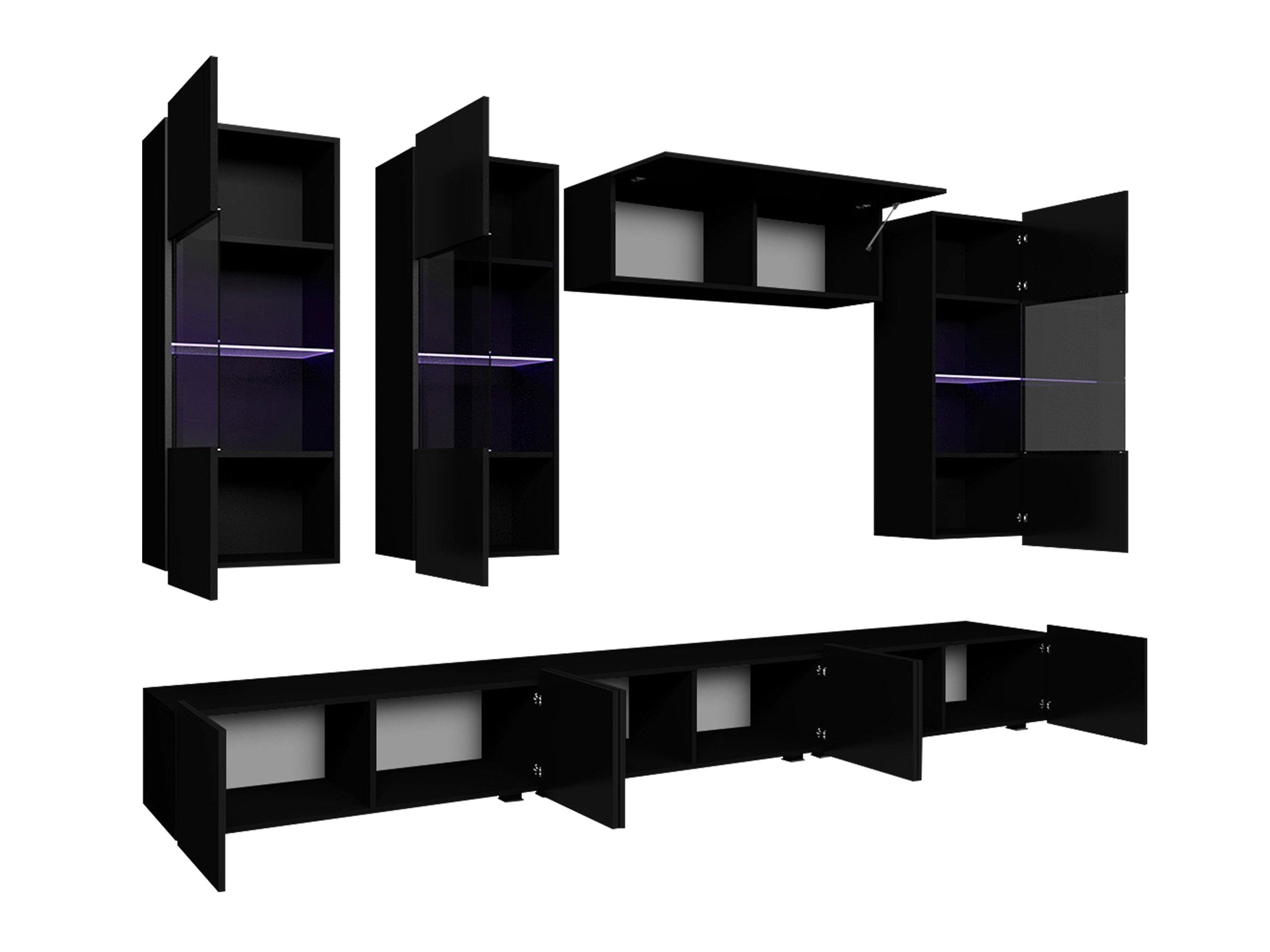 Ensemble de salon Remus XI (Chêne doré)