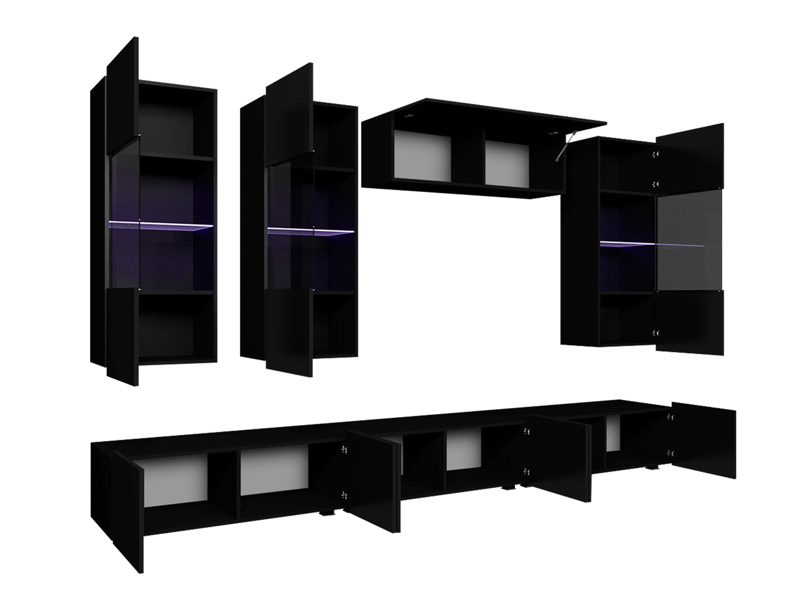 Ensemble de salon Remus XI (Noyer)