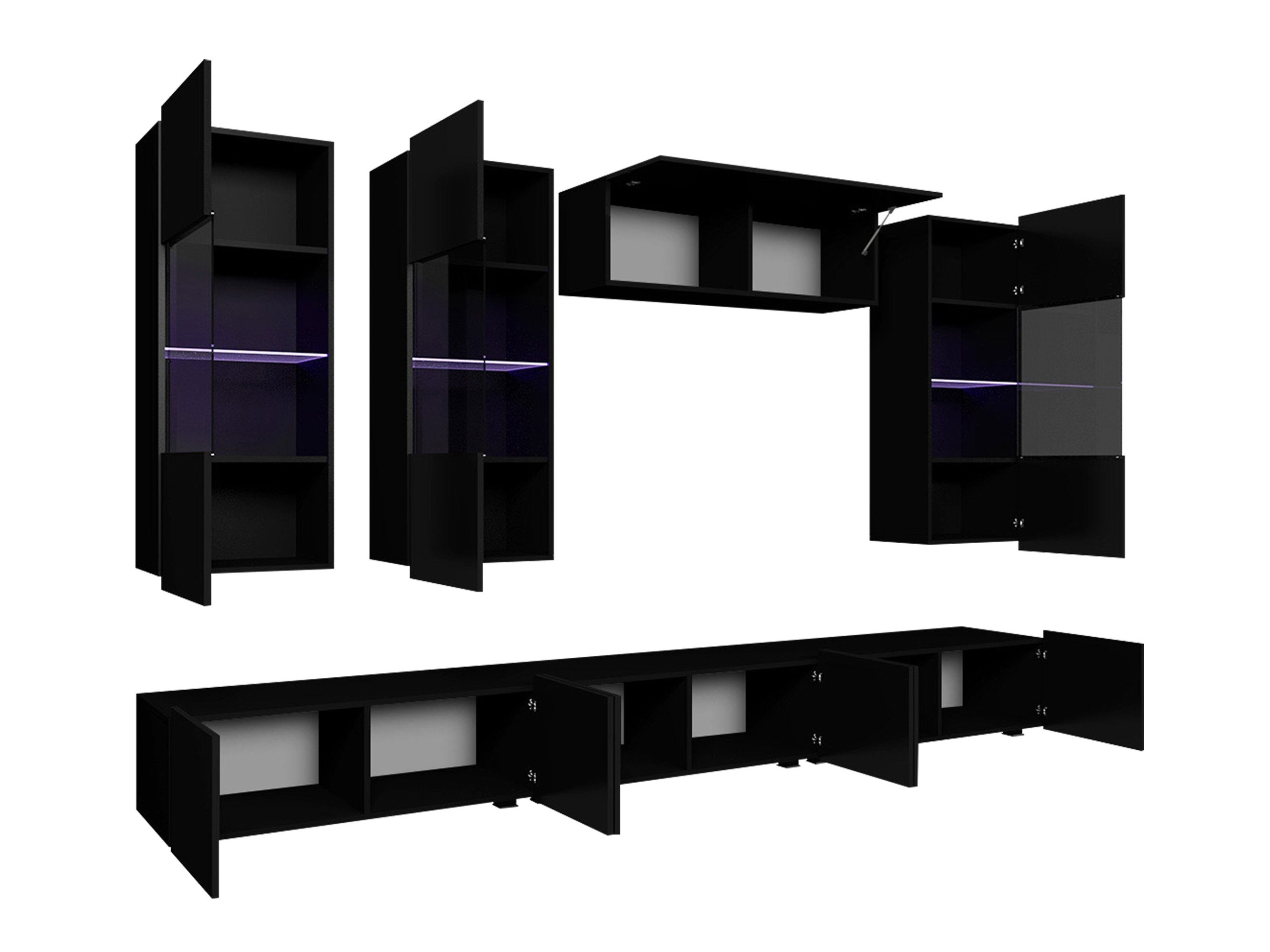 Ensemble de salon Remus XI (Noyer)