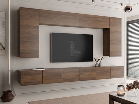 Ensemble de salon Remus XIII (Noyer)