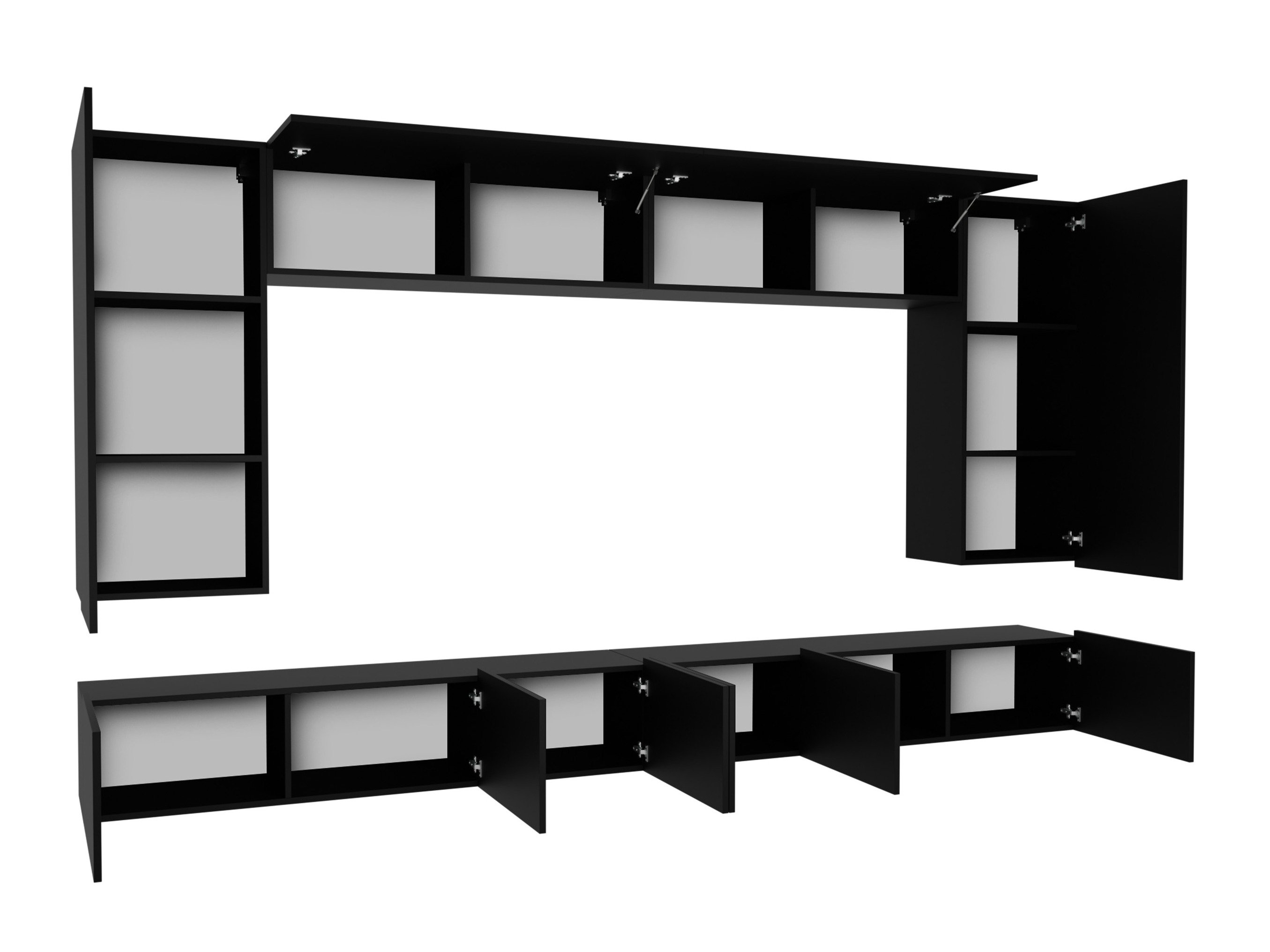 Ensemble de salon Remus XIII (Noyer)