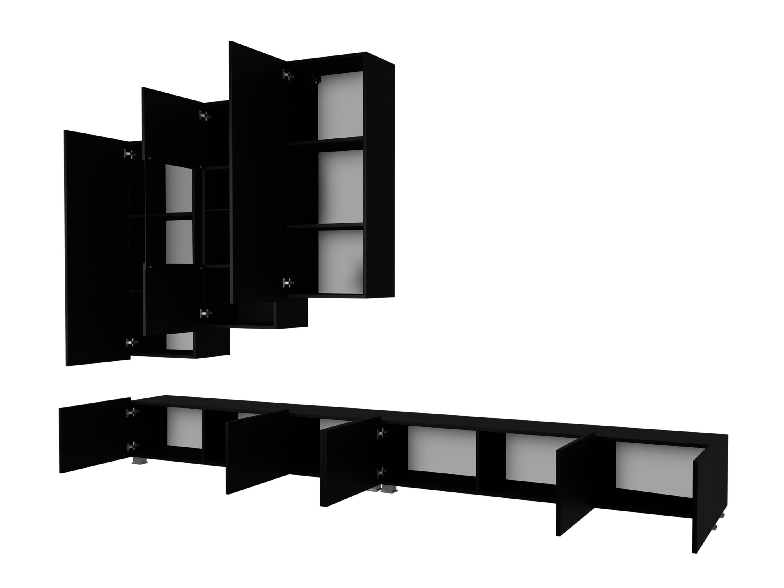 Ensemble de salon Remus XVII (Chêne doré)