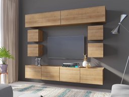 Ensemble de salon Remus XVI (Chêne doré)