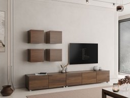 Ensemble de salon Remus XVIII (Noyer)