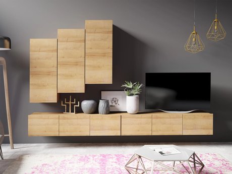 Ensemble de salon Remus XX (Chêne doré)