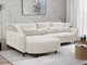 Canapé d'angle TrendyNest Prunal (Glow 01)