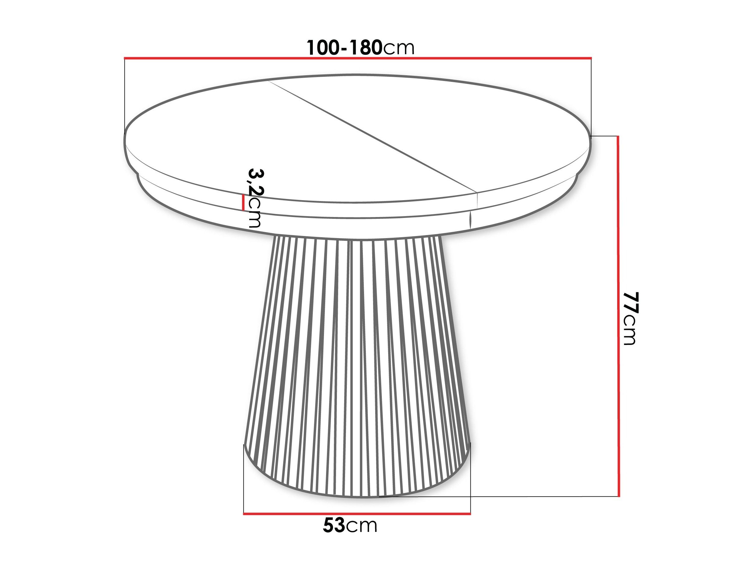 Table Stanton 150 (Chêne doré artisanal)