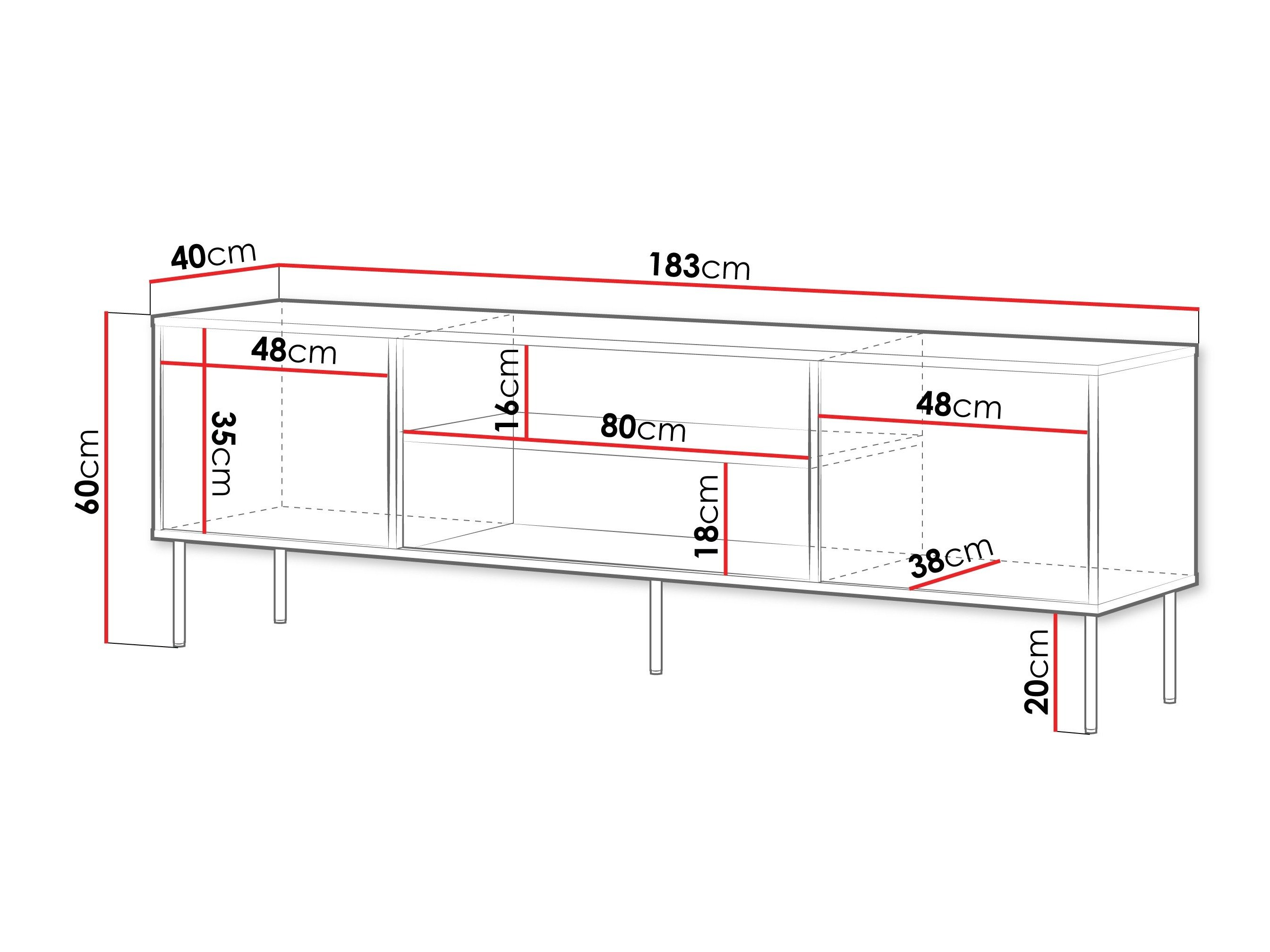 Meuble TV Merevai 104 (Cachemire)