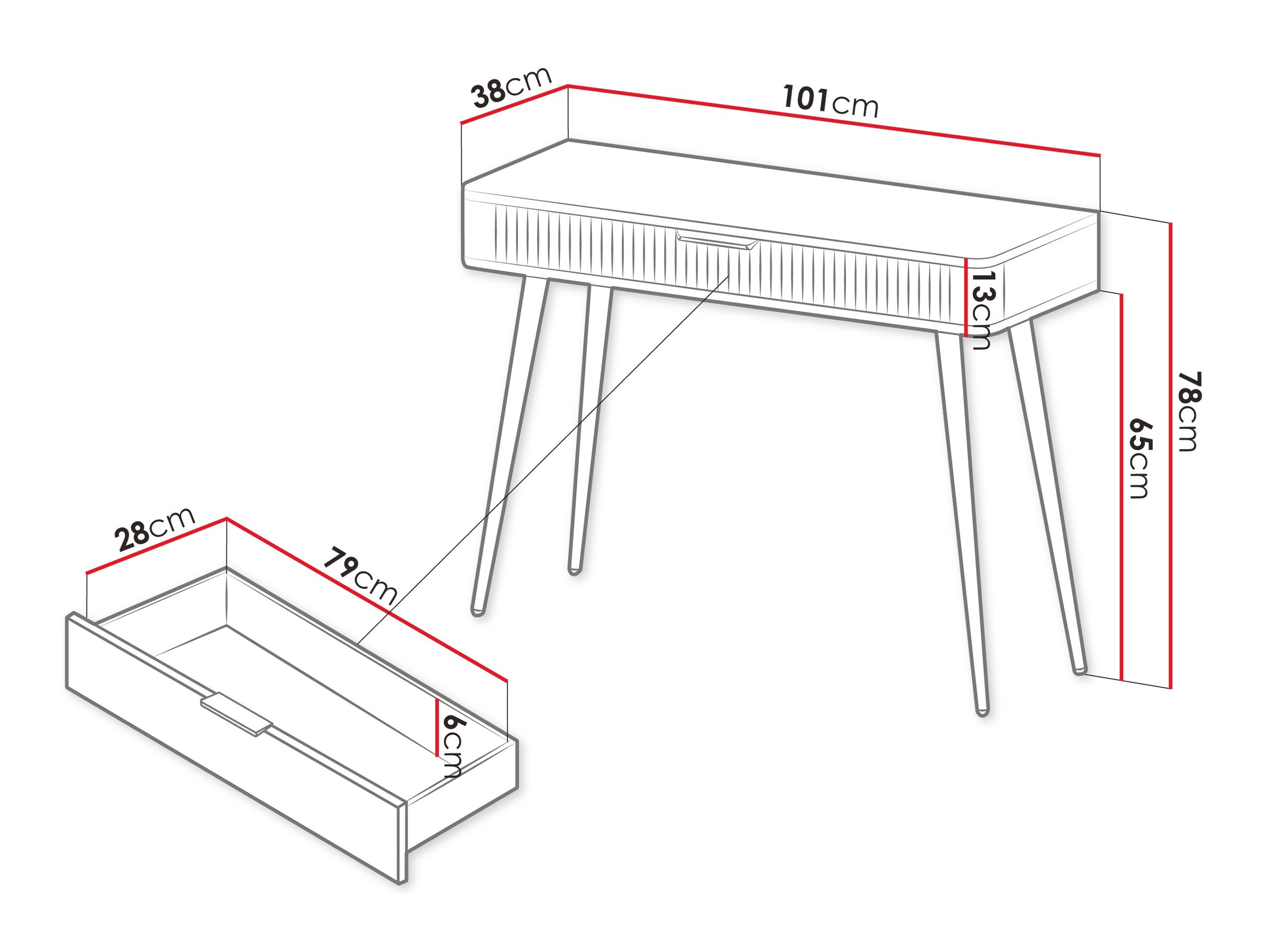 Console Lectum (Blanc)