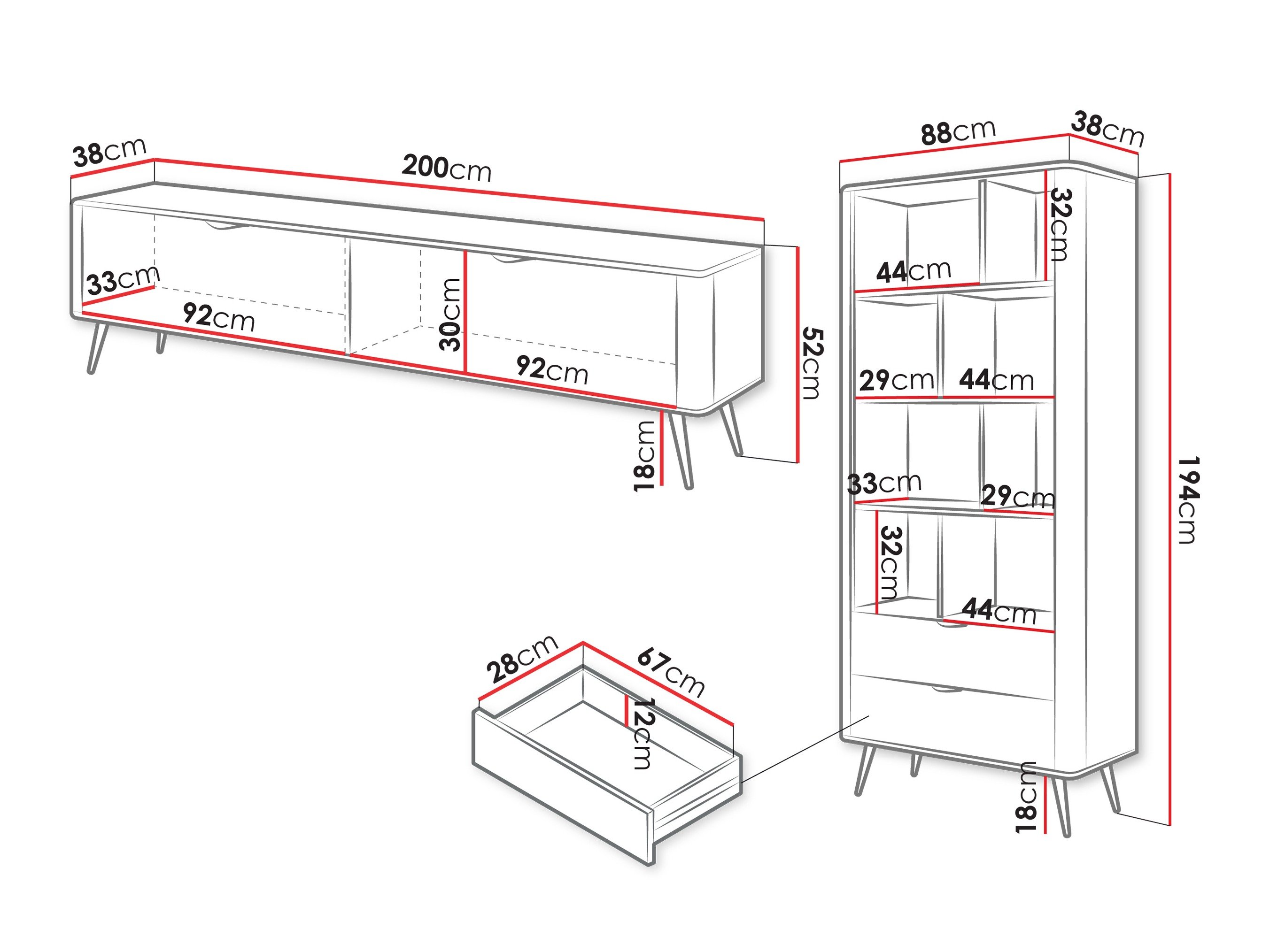 Ensemble de salon Lectum (Beige)