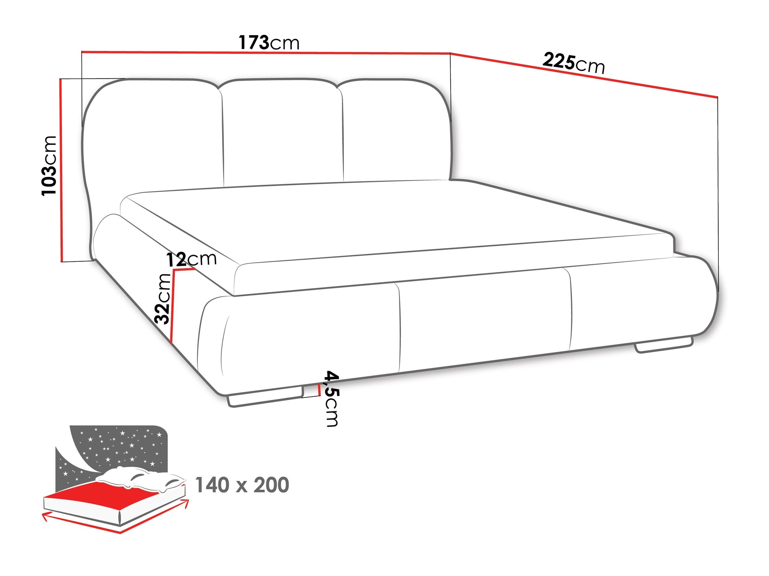 Lit TrendyNest Navium (Coral 45)