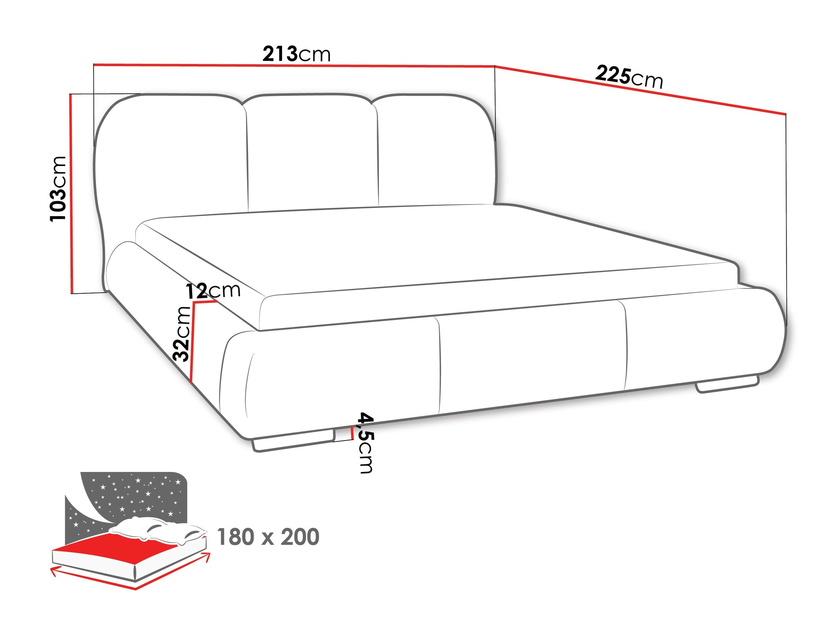 Lit TrendyNest Navium (Coral 45)